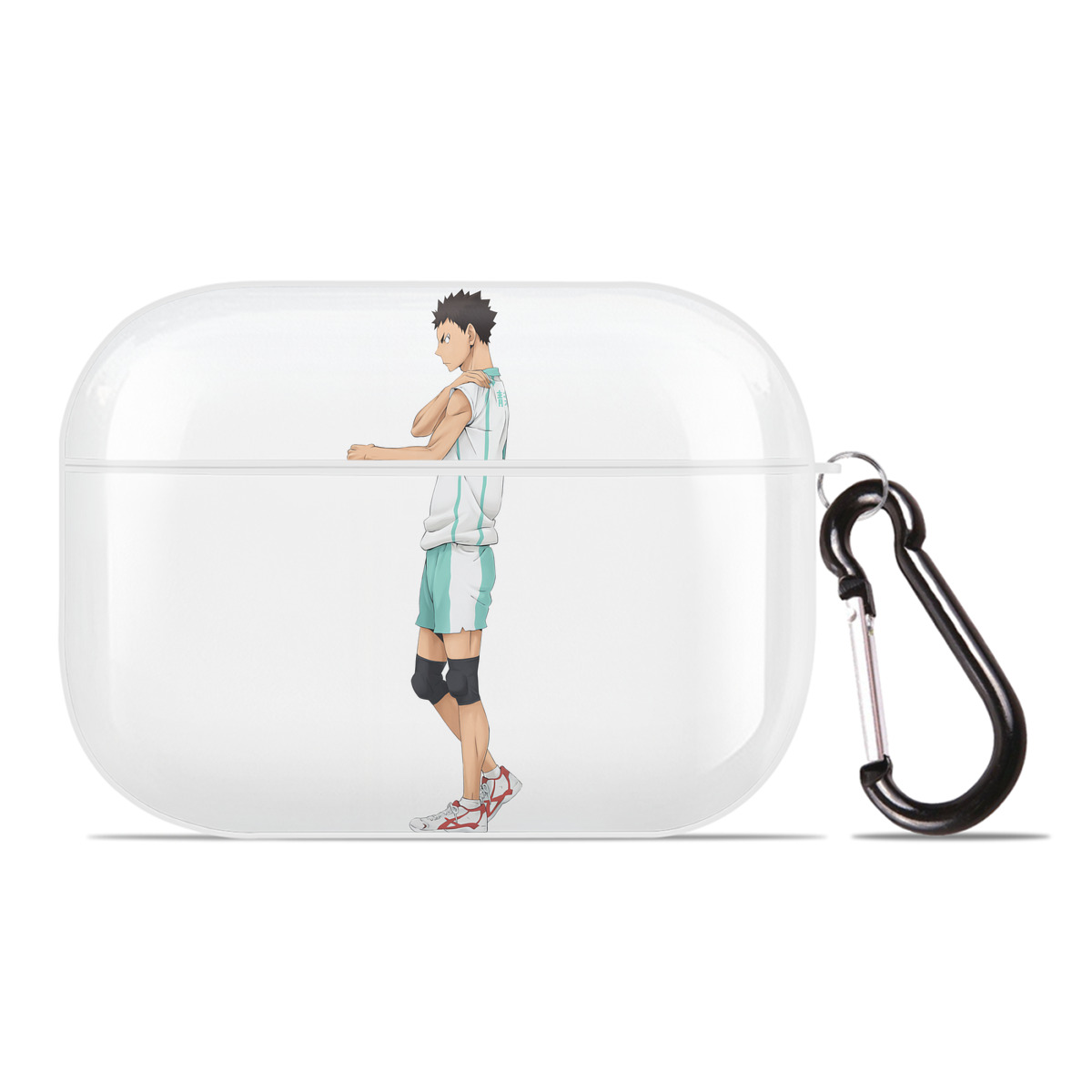 （画像用） ハイキュー!! Haikyu!! 【AirPods Pro用】ハードシェル保護ケース 耐衝撃・防指紋・カラビナ付き商品仕様