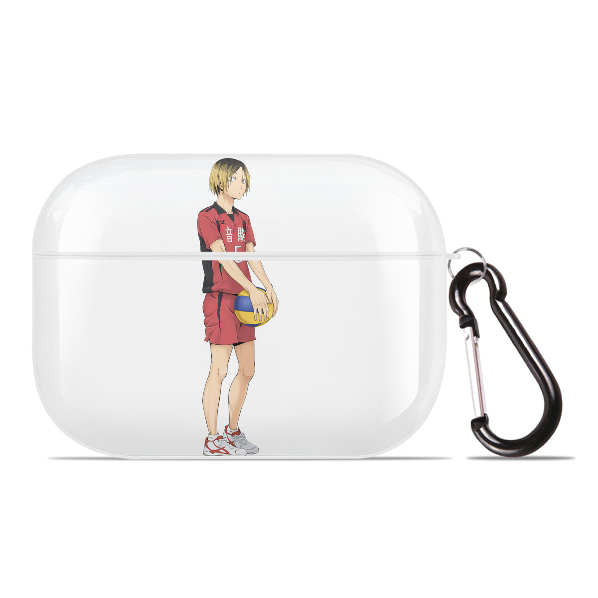 （画像用） ハイキュー!! Haikyu!! 【AirPods Pro用】ハードシェル保護ケース 耐衝撃・防指紋・カラビナ付き商品仕様