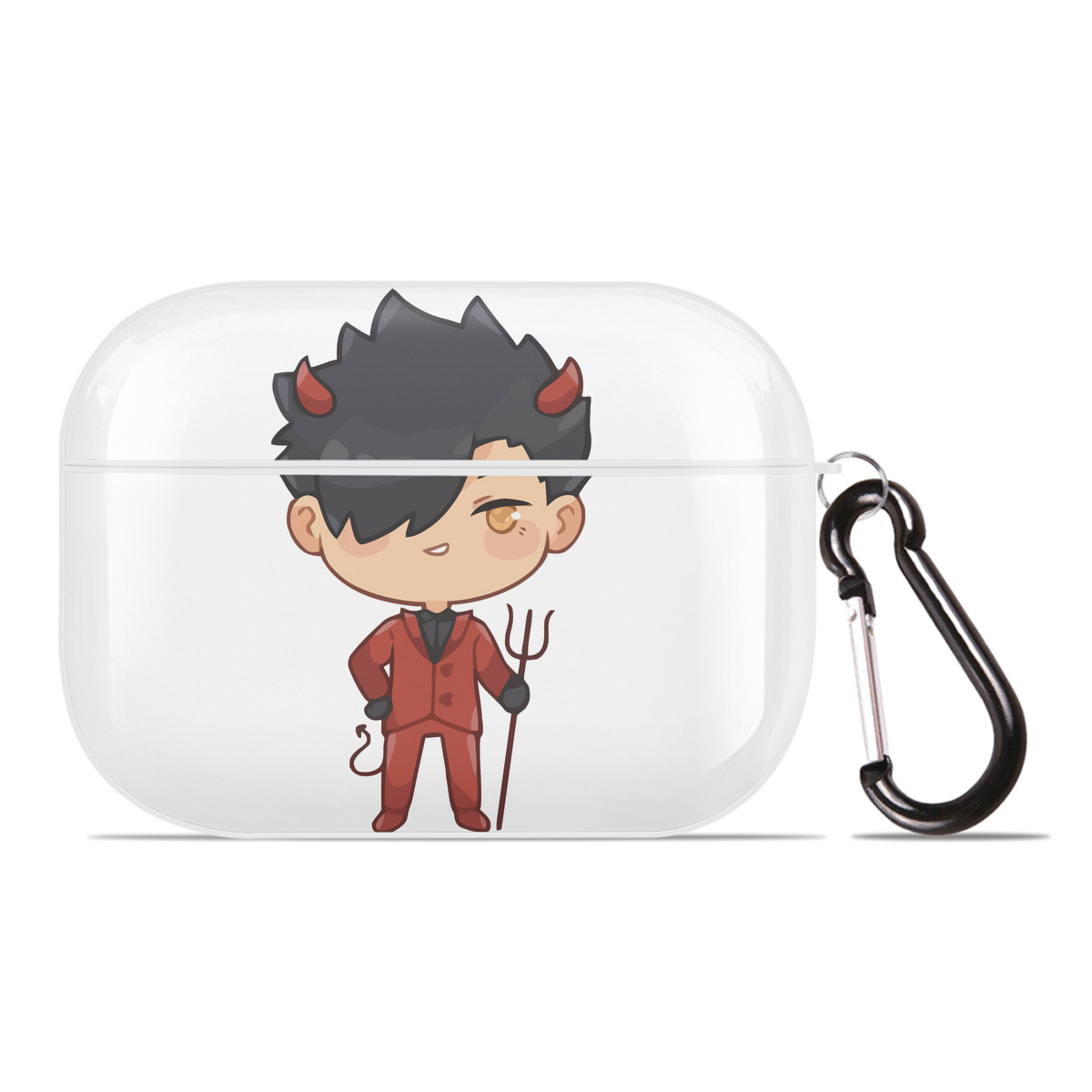 （画像用） ハイキュー!! Haikyu!! 【AirPods Pro用】ハードシェル保護ケース 耐衝撃・防指紋・カラビナ付き商品仕様