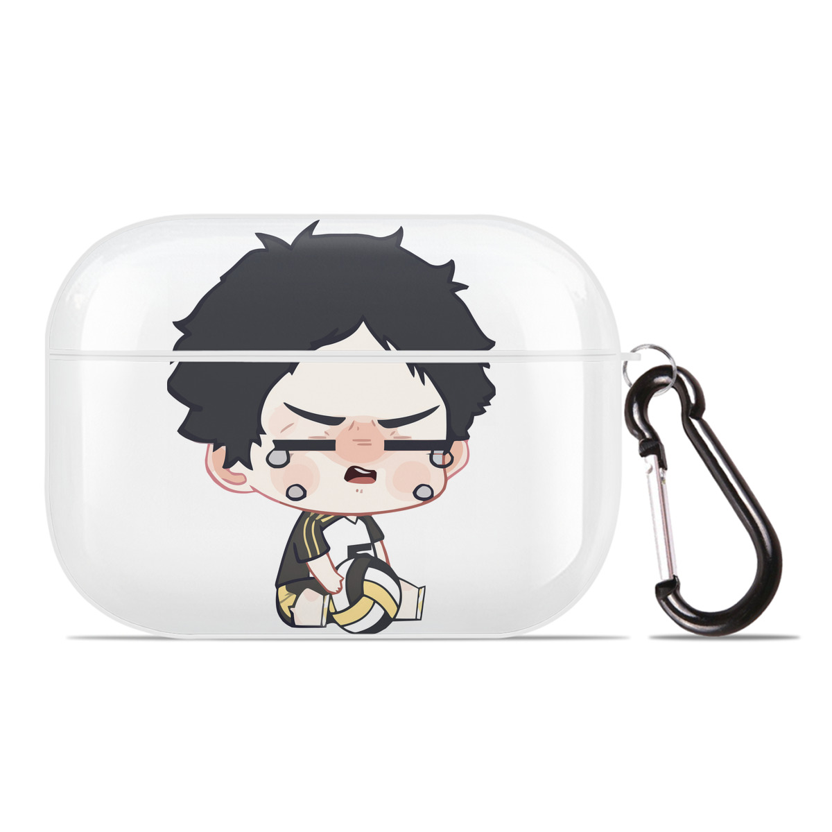 （画像用） ハイキュー!! Haikyu!! 【AirPods Pro用】ハードシェル保護ケース 耐衝撃・防指紋・カラビナ付き商品仕様
