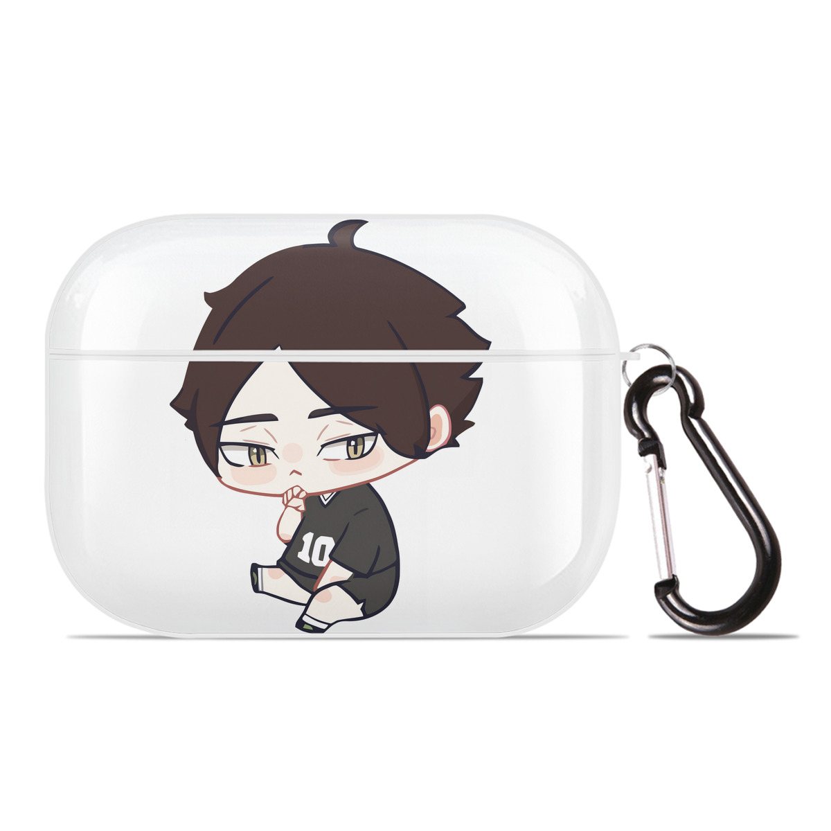 （画像用） ハイキュー!! Haikyu!! 【AirPods Pro用】ハードシェル保護ケース 耐衝撃・防指紋・カラビナ付き商品仕様