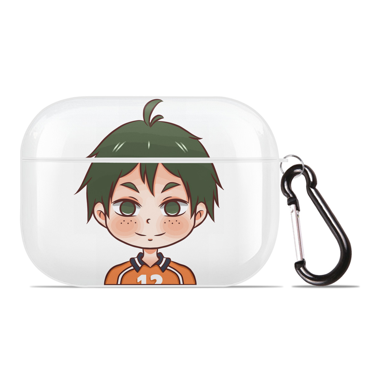 （画像用） ハイキュー!! Haikyu!! 【AirPods Pro用】ハードシェル保護ケース 耐衝撃・防指紋・カラビナ付き商品仕様
