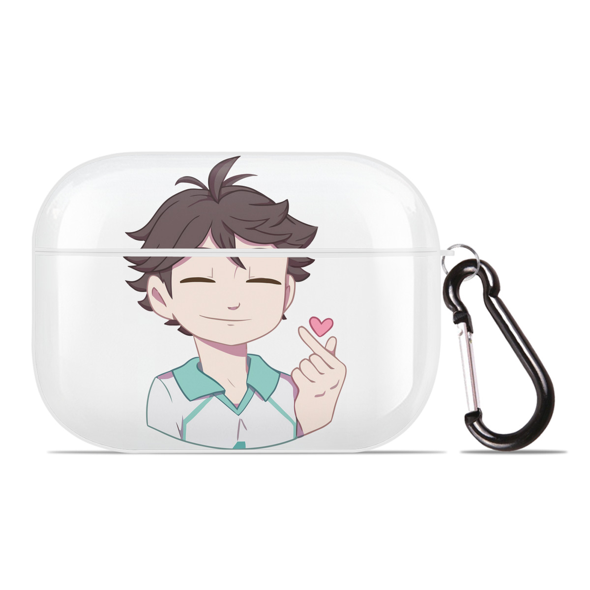 （画像用） ハイキュー!! Haikyu!! 【AirPods Pro用】ハードシェル保護ケース 耐衝撃・防指紋・カラビナ付き商品仕様