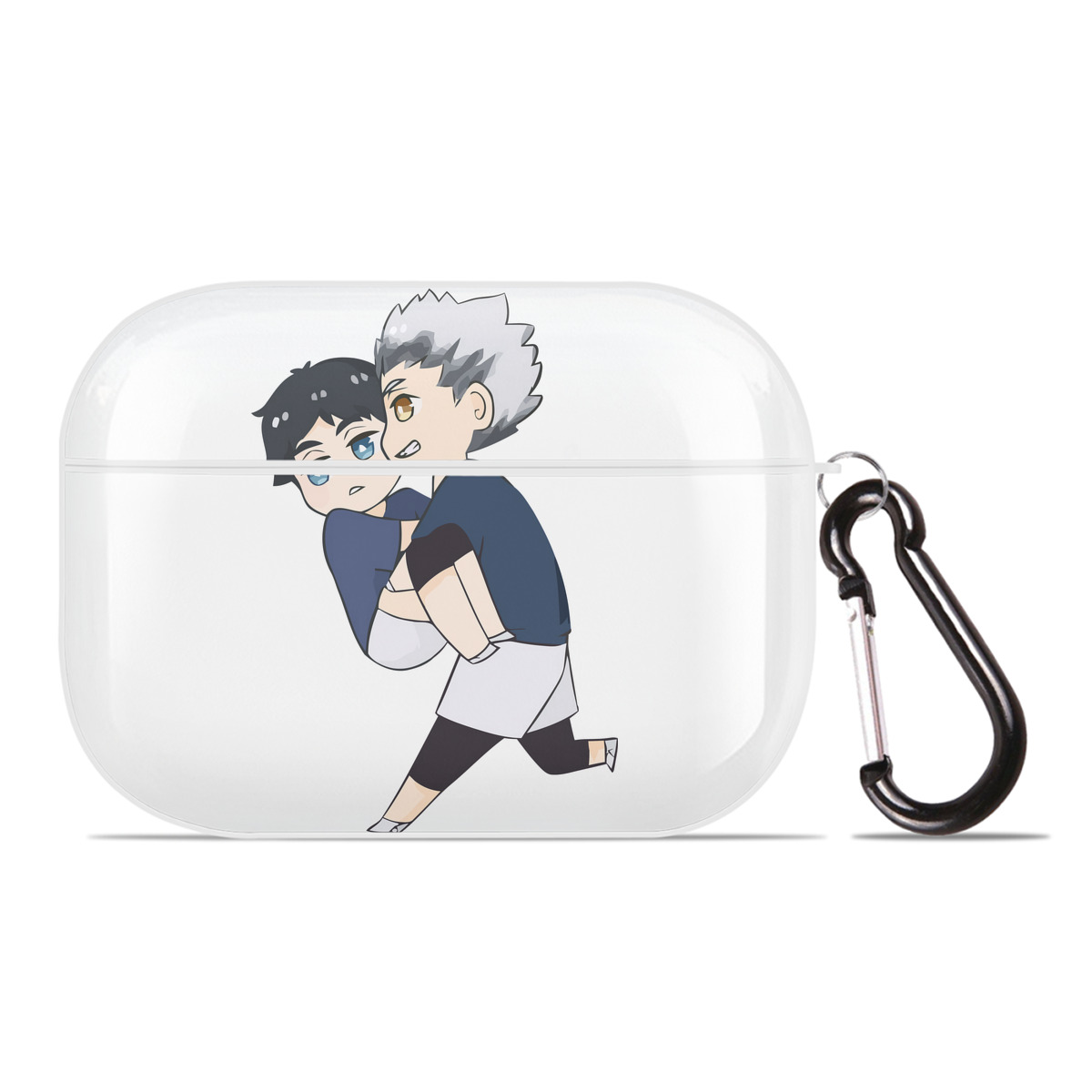 （画像用） ハイキュー!! Haikyu!! 【AirPods Pro用】ハードシェル保護ケース 耐衝撃・防指紋・カラビナ付き商品仕様