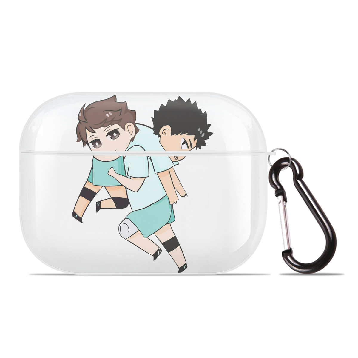 （画像用） ハイキュー!! Haikyu!! 【AirPods Pro用】ハードシェル保護ケース 耐衝撃・防指紋・カラビナ付き商品仕様