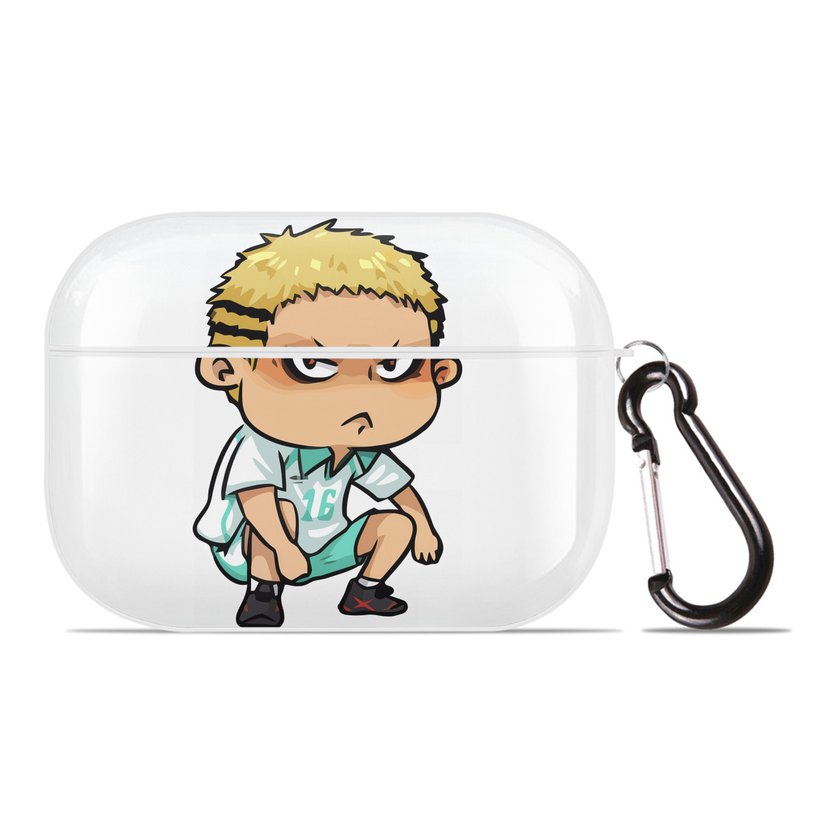 （画像用） ハイキュー!! Haikyu!! 【AirPods Pro用】ハードシェル保護ケース 耐衝撃・防指紋・カラビナ付き商品仕様