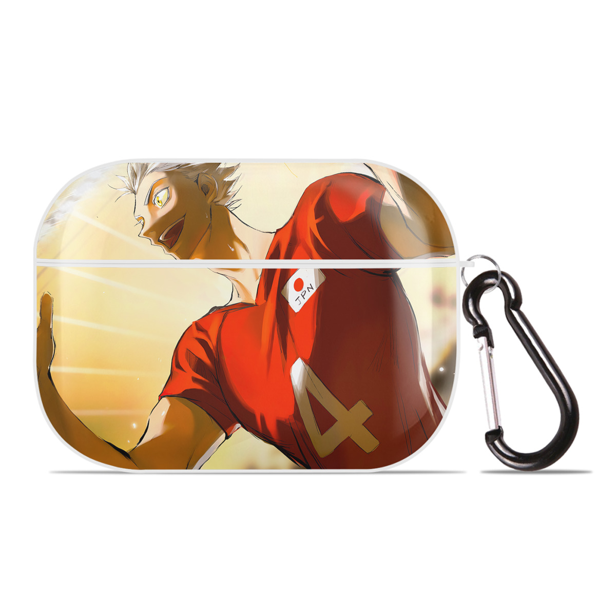 （画像用） ハイキュー!! Haikyu!! 【AirPods Pro用】ハードシェル保護ケース 耐衝撃・防指紋・カラビナ付き商品仕様