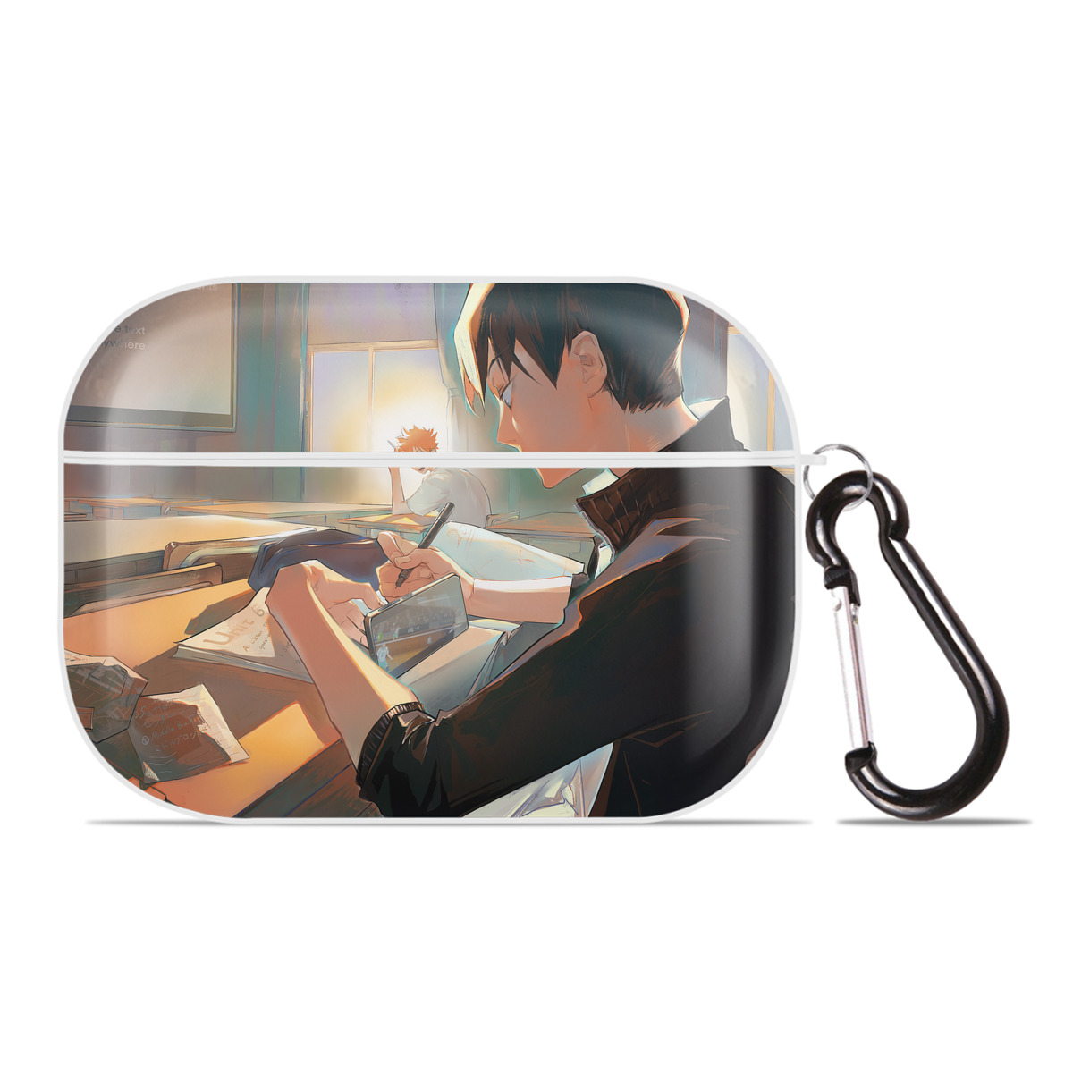 （画像用） ハイキュー!! Haikyu!! 【AirPods Pro用】ハードシェル保護ケース 耐衝撃・防指紋・カラビナ付き商品仕様