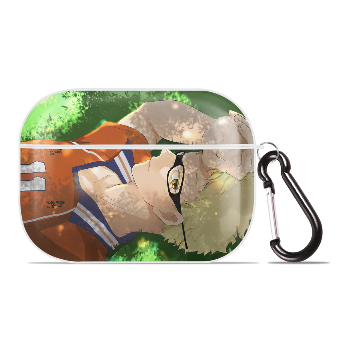 （画像用） ハイキュー!! Haikyu!! 【AirPods Pro用】ハードシェル保護ケース 耐衝撃・防指紋・カラビナ付き商品仕様