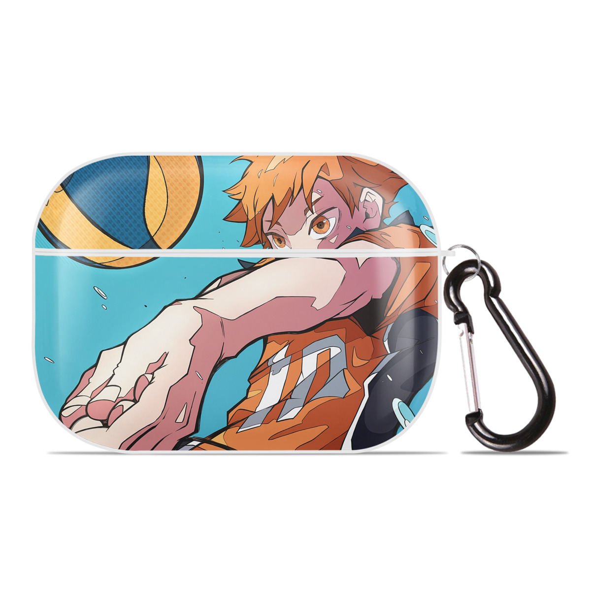 （画像用） ハイキュー!! Haikyu!! 【AirPods Pro用】ハードシェル保護ケース 耐衝撃・防指紋・カラビナ付き商品仕様