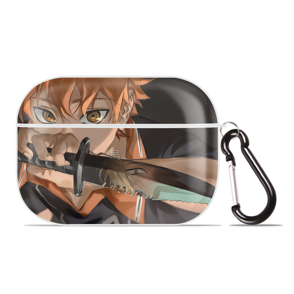 （画像用） ハイキュー!! Haikyu!! 【AirPods Pro用】ハードシェル保護ケース 耐衝撃・防指紋・カラビナ付き商品仕様