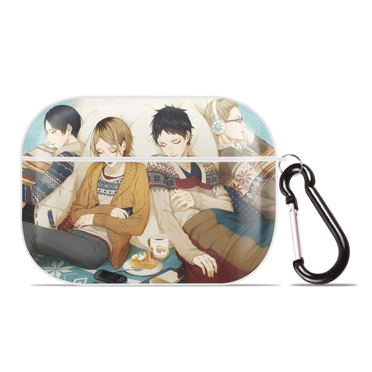 （画像用） ハイキュー!! Haikyu!! 【AirPods Pro用】ハードシェル保護ケース 耐衝撃・防指紋・カラビナ付き商品仕様