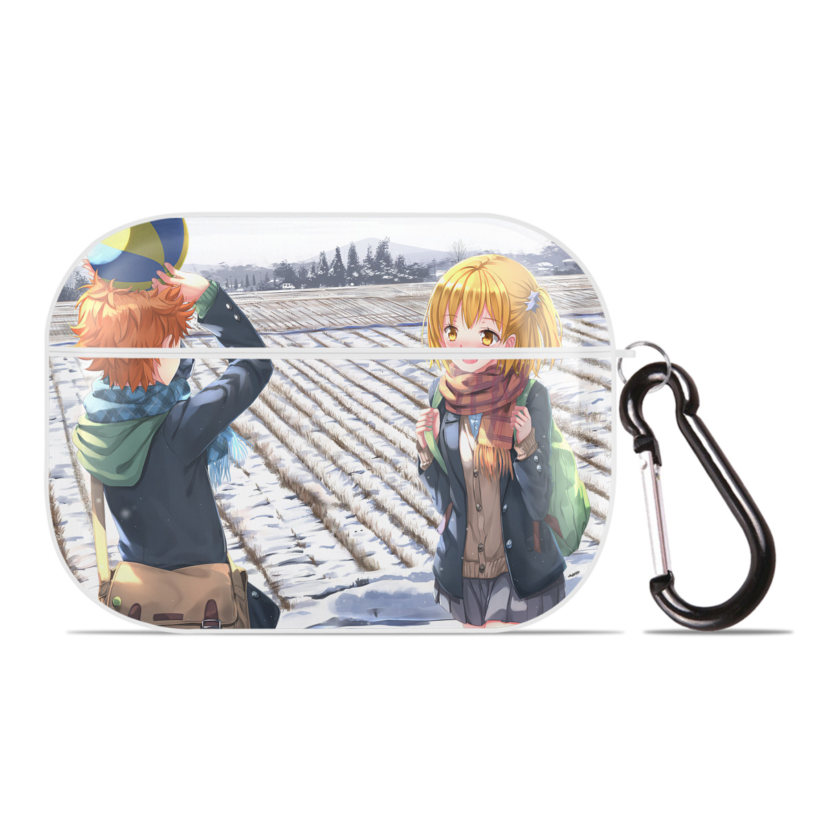 （画像用） ハイキュー!! Haikyu!! 【AirPods Pro用】ハードシェル保護ケース 耐衝撃・防指紋・カラビナ付き商品仕様
