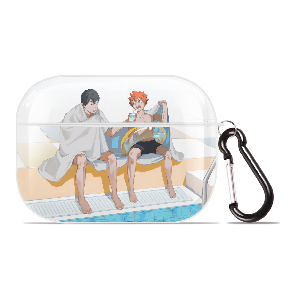（画像用） ハイキュー!! Haikyu!! 【AirPods Pro用】ハードシェル保護ケース 耐衝撃・防指紋・カラビナ付き商品仕様