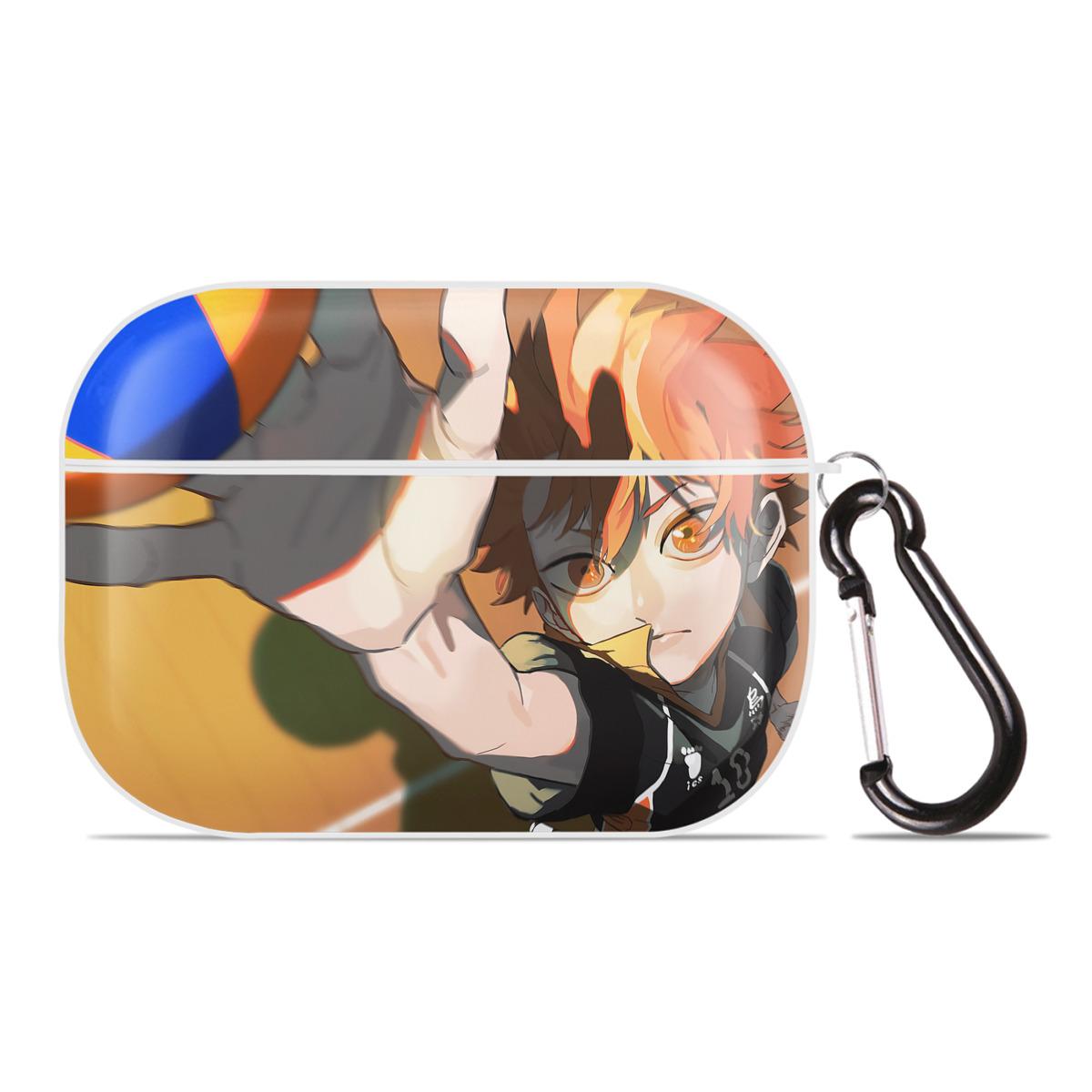 （画像用） ハイキュー!! Haikyu!! 【AirPods Pro用】ハードシェル保護ケース 耐衝撃・防指紋・カラビナ付き商品仕様