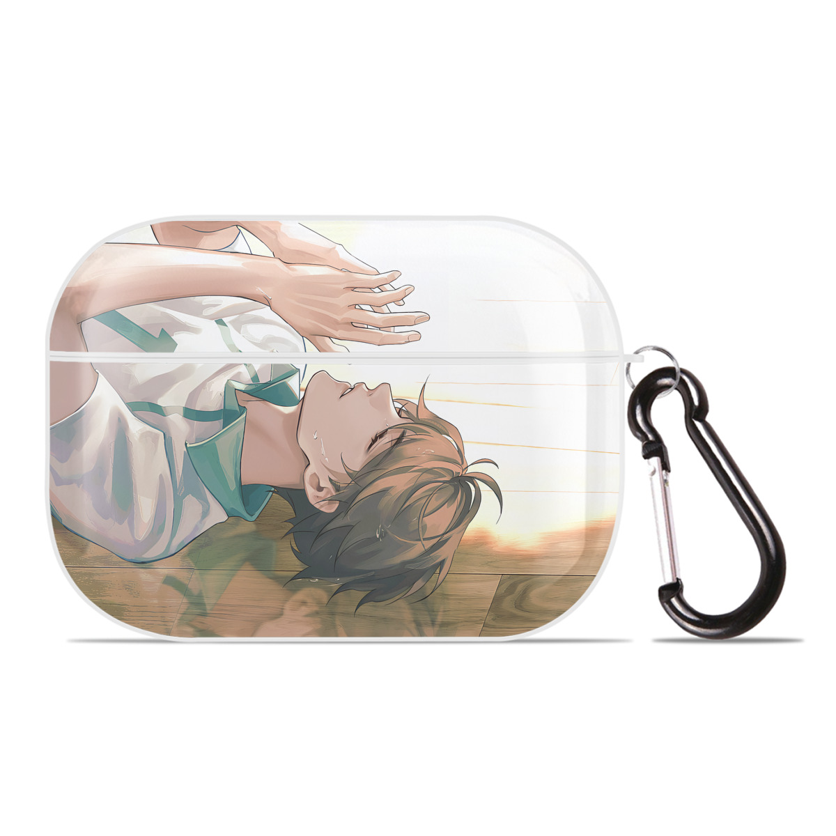 （画像用） ハイキュー!! Haikyu!! 【AirPods Pro用】ハードシェル保護ケース 耐衝撃・防指紋・カラビナ付き商品仕様