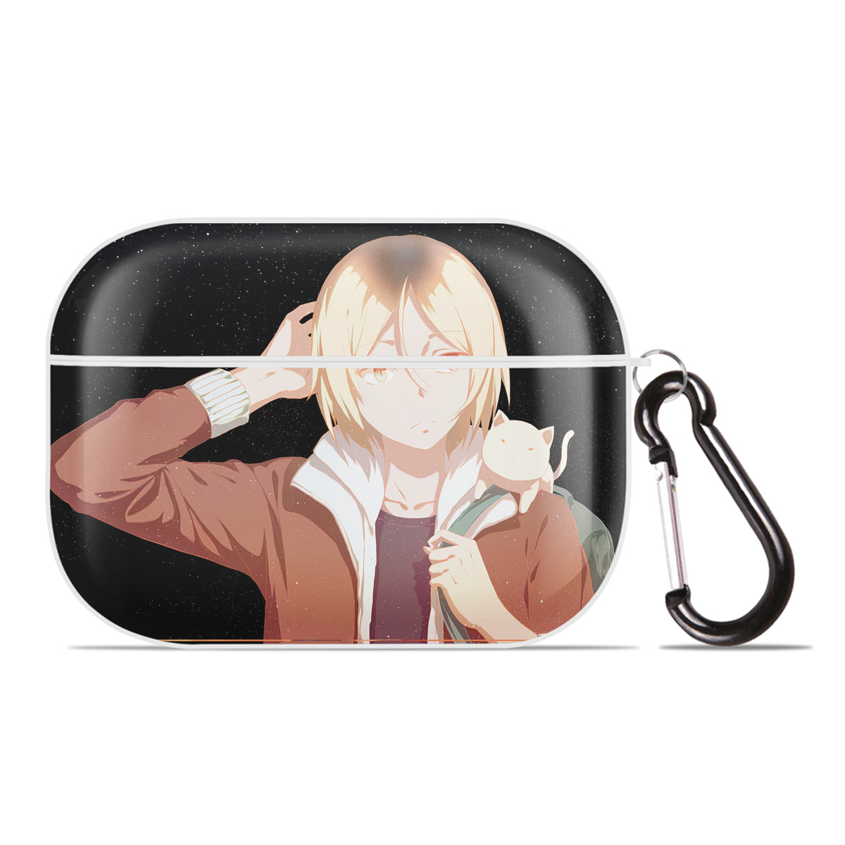（画像用） ハイキュー!! Haikyu!! 【AirPods Pro用】ハードシェル保護ケース 耐衝撃・防指紋・カラビナ付き商品仕様