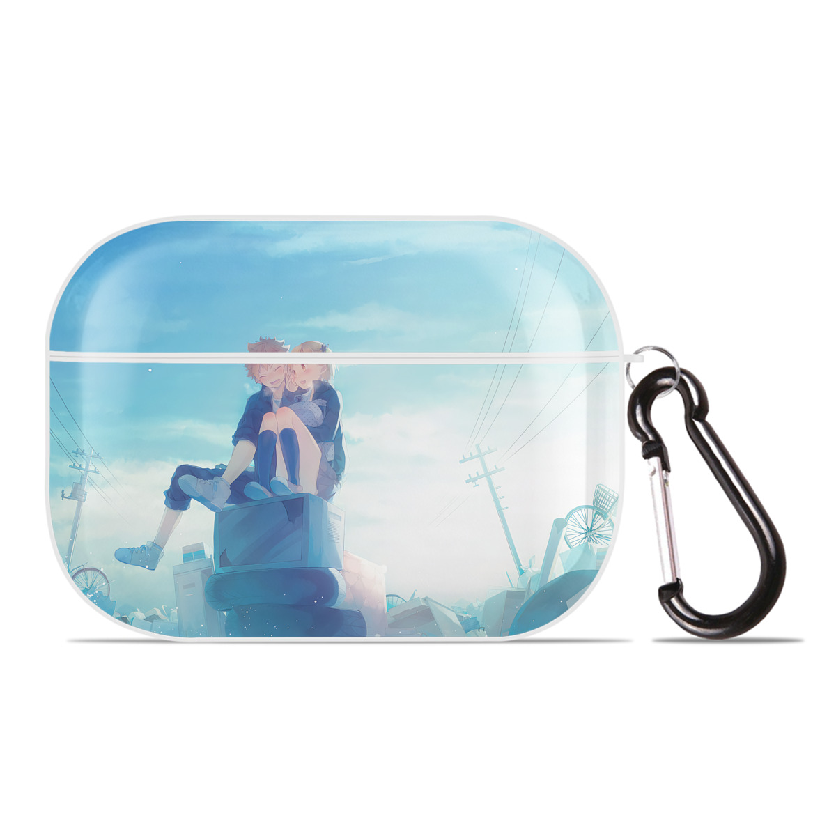 （画像用） ハイキュー!! Haikyu!! 【AirPods Pro用】ハードシェル保護ケース 耐衝撃・防指紋・カラビナ付き商品仕様