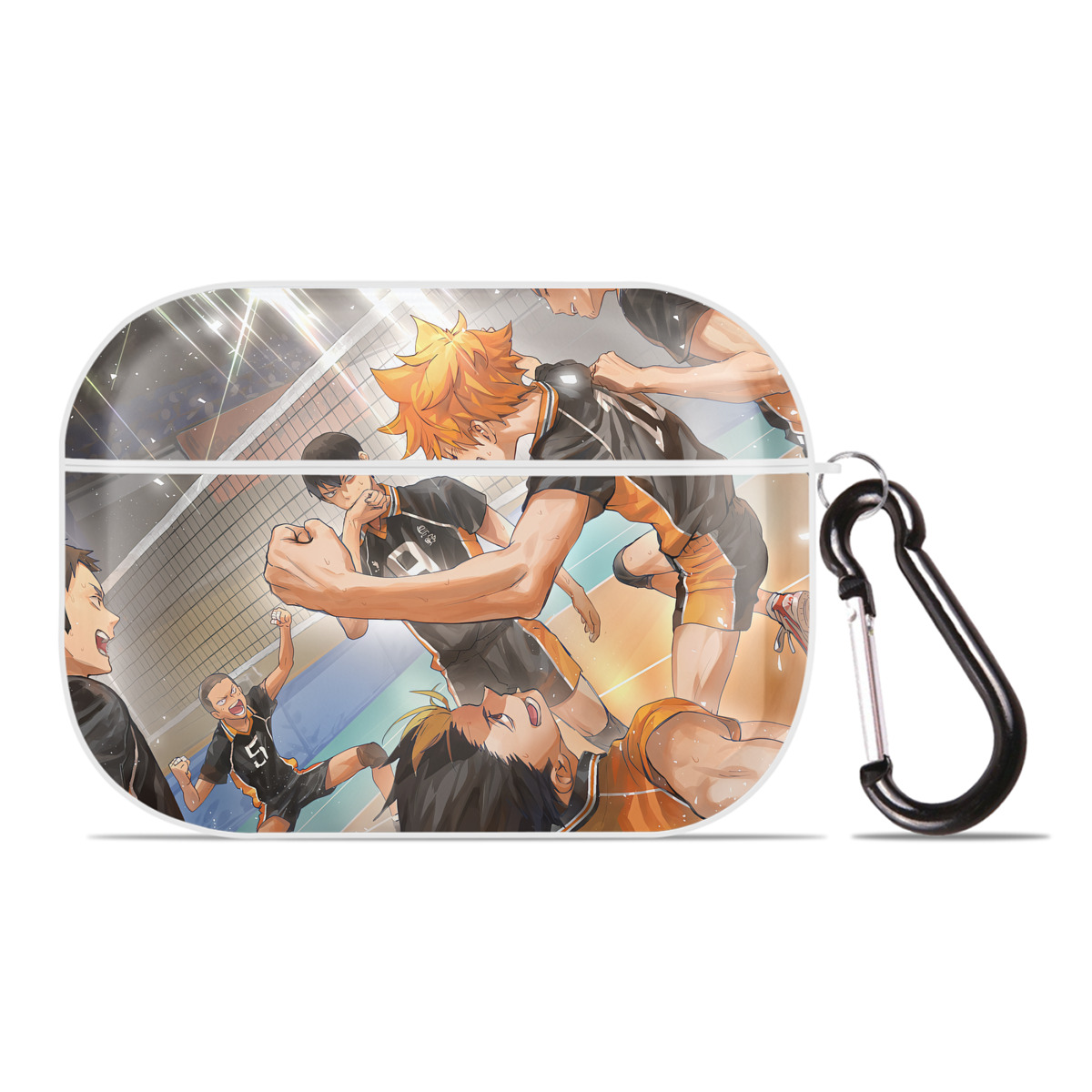 （画像用） ハイキュー!! Haikyu!! 【AirPods Pro用】ハードシェル保護ケース 耐衝撃・防指紋・カラビナ付き商品仕様