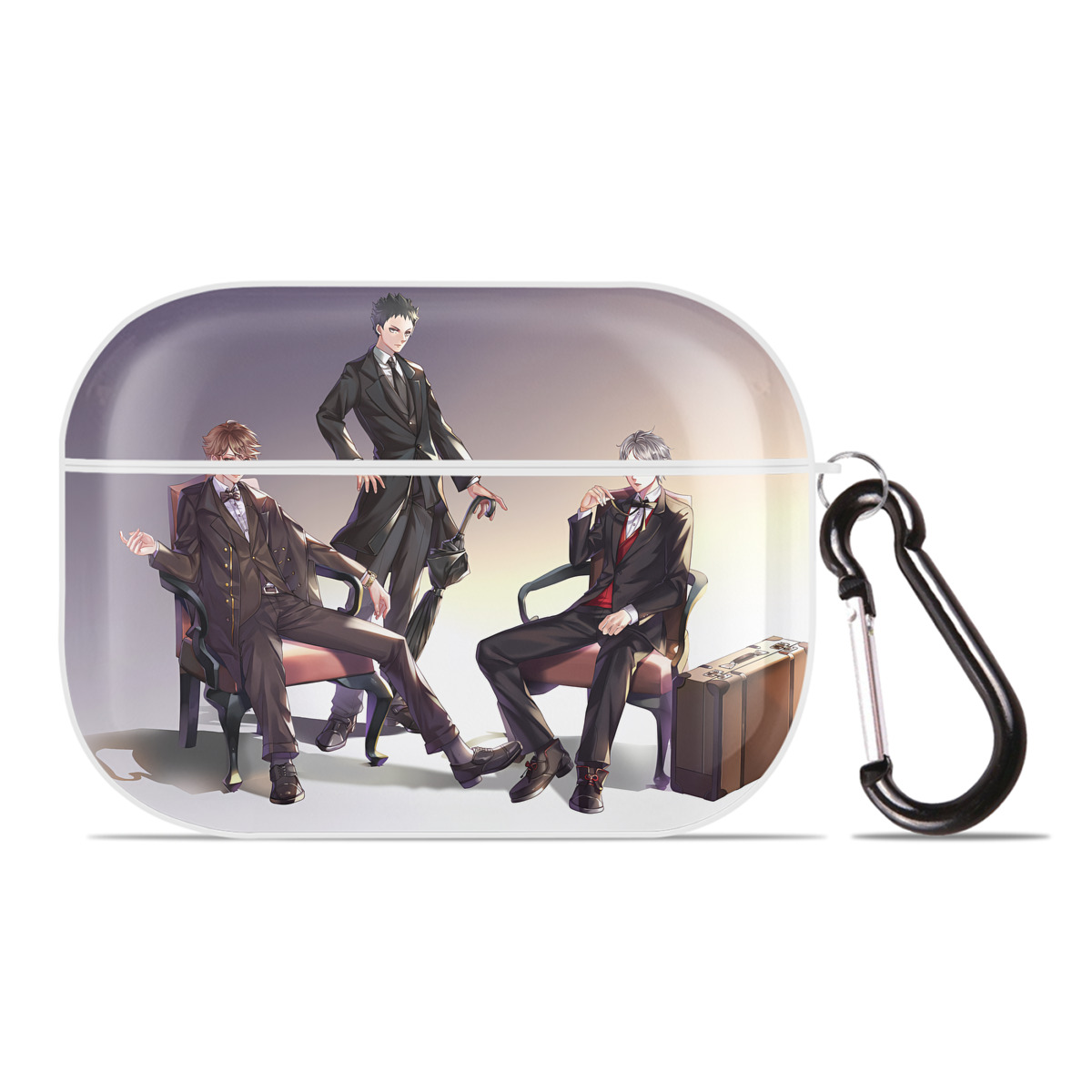 （画像用） ハイキュー!! Haikyu!! 【AirPods Pro用】ハードシェル保護ケース 耐衝撃・防指紋・カラビナ付き商品仕様