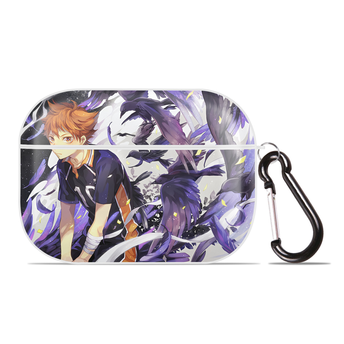 （画像用） ハイキュー!! Haikyu!! 【AirPods Pro用】ハードシェル保護ケース 耐衝撃・防指紋・カラビナ付き商品仕様