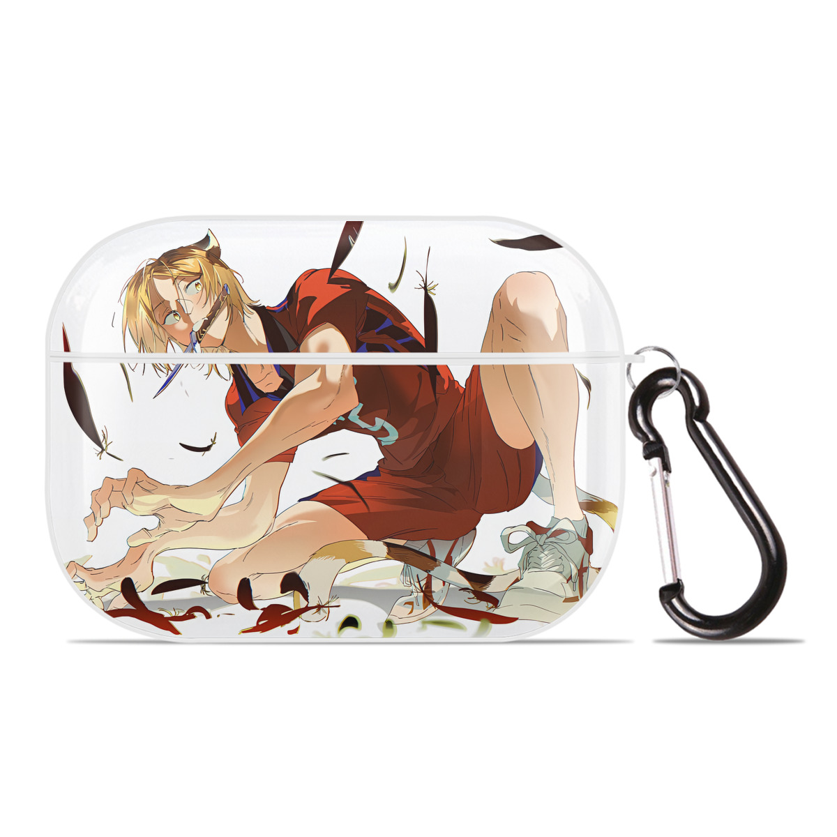（画像用） ハイキュー!! Haikyu!! 【AirPods Pro用】ハードシェル保護ケース 耐衝撃・防指紋・カラビナ付き商品仕様