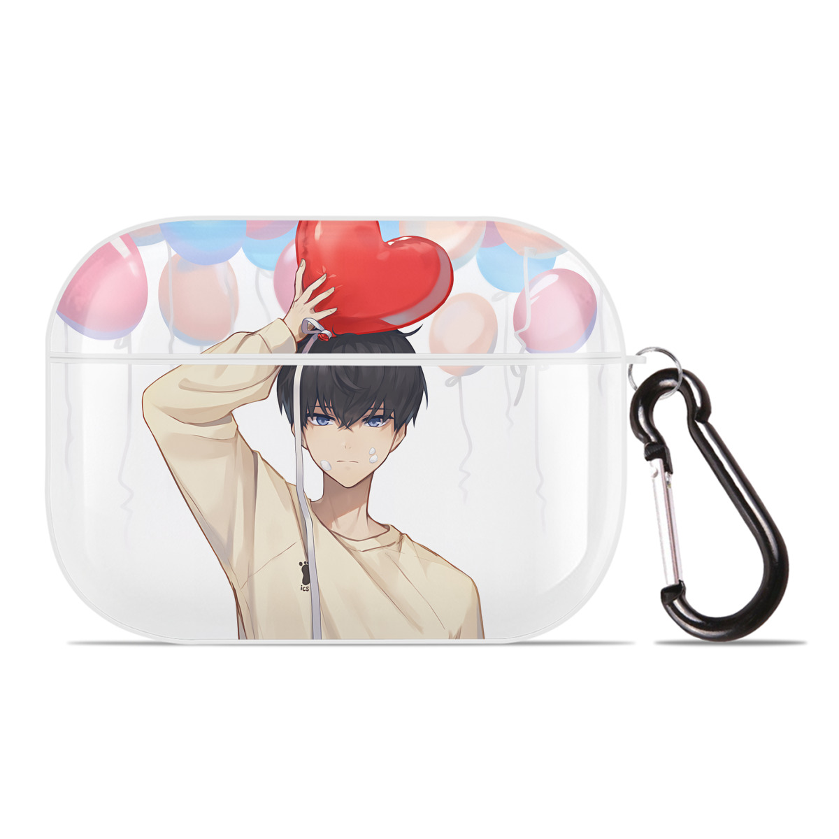 （画像用） ハイキュー!! Haikyu!! 【AirPods Pro用】ハードシェル保護ケース 耐衝撃・防指紋・カラビナ付き商品仕様