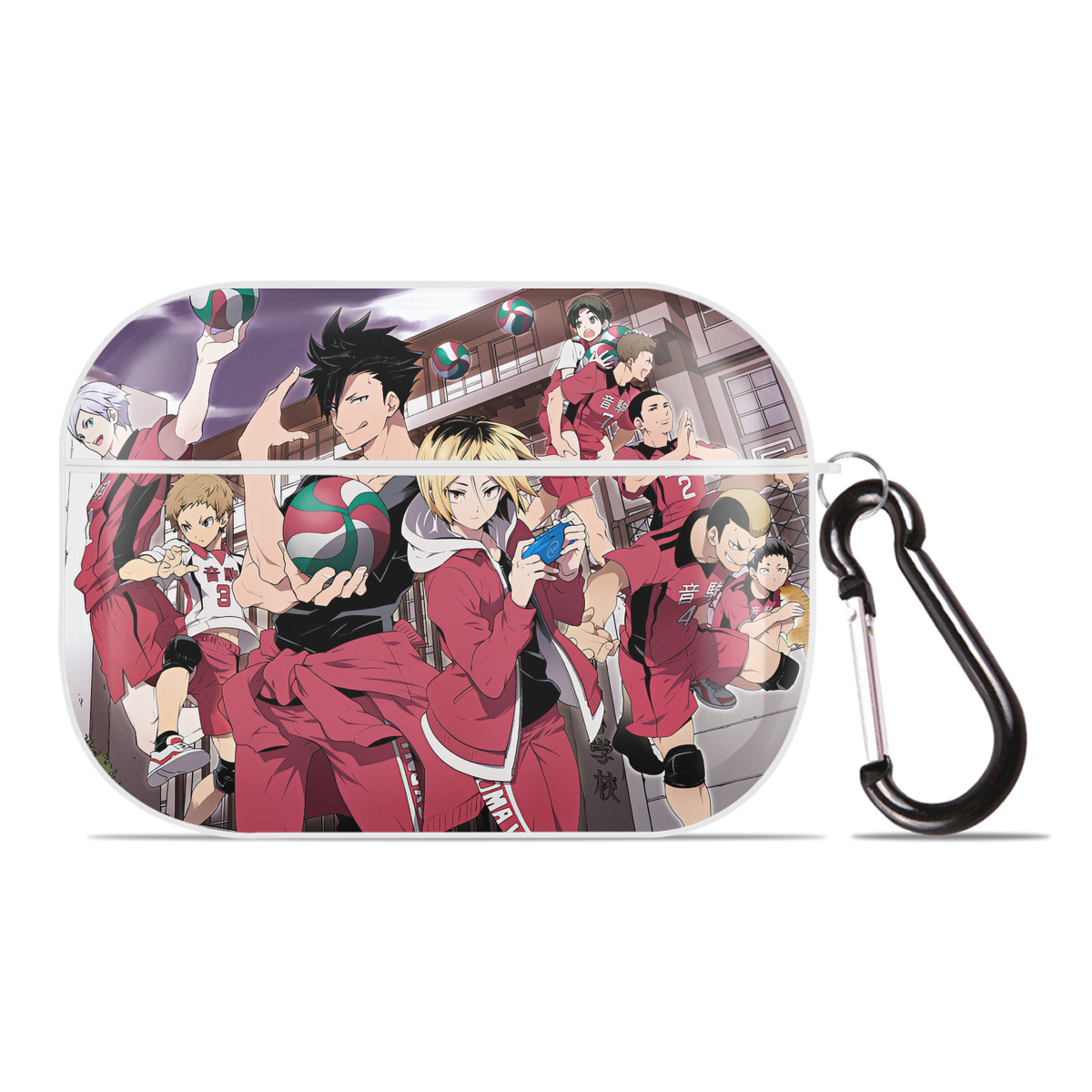 （画像用） ハイキュー!! Haikyu!! 【AirPods Pro用】ハードシェル保護ケース 耐衝撃・防指紋・カラビナ付き商品仕様