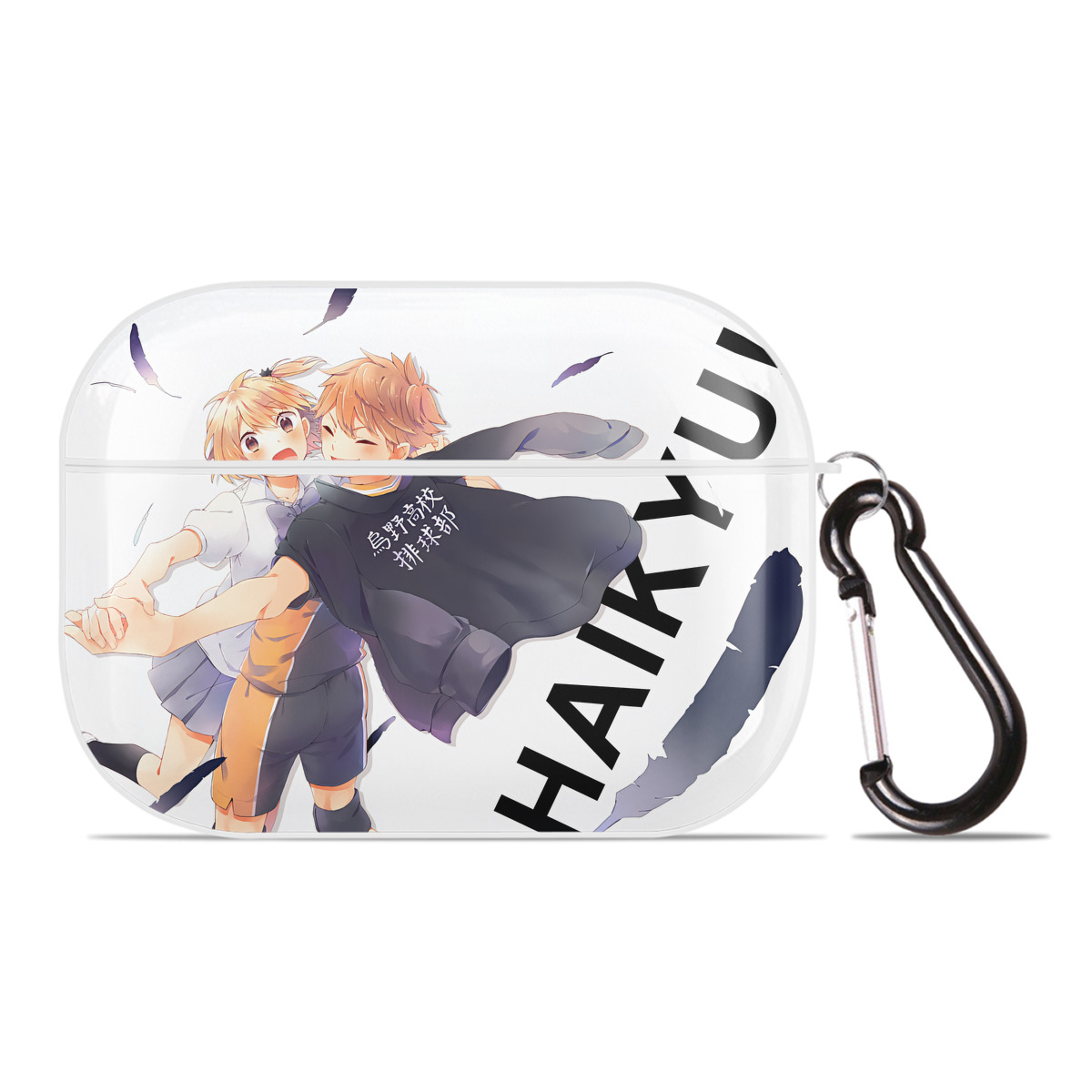 （画像用） ハイキュー!! Haikyu!! 【AirPods Pro用】ハードシェル保護ケース 耐衝撃・防指紋・カラビナ付き商品仕様