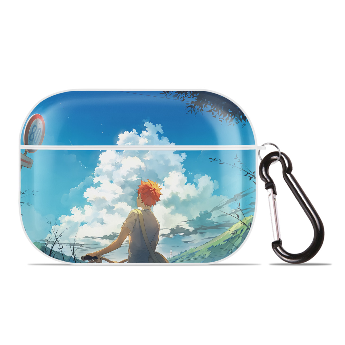 （画像用） ハイキュー!! Haikyu!! 【AirPods Pro用】ハードシェル保護ケース 耐衝撃・防指紋・カラビナ付き商品仕様