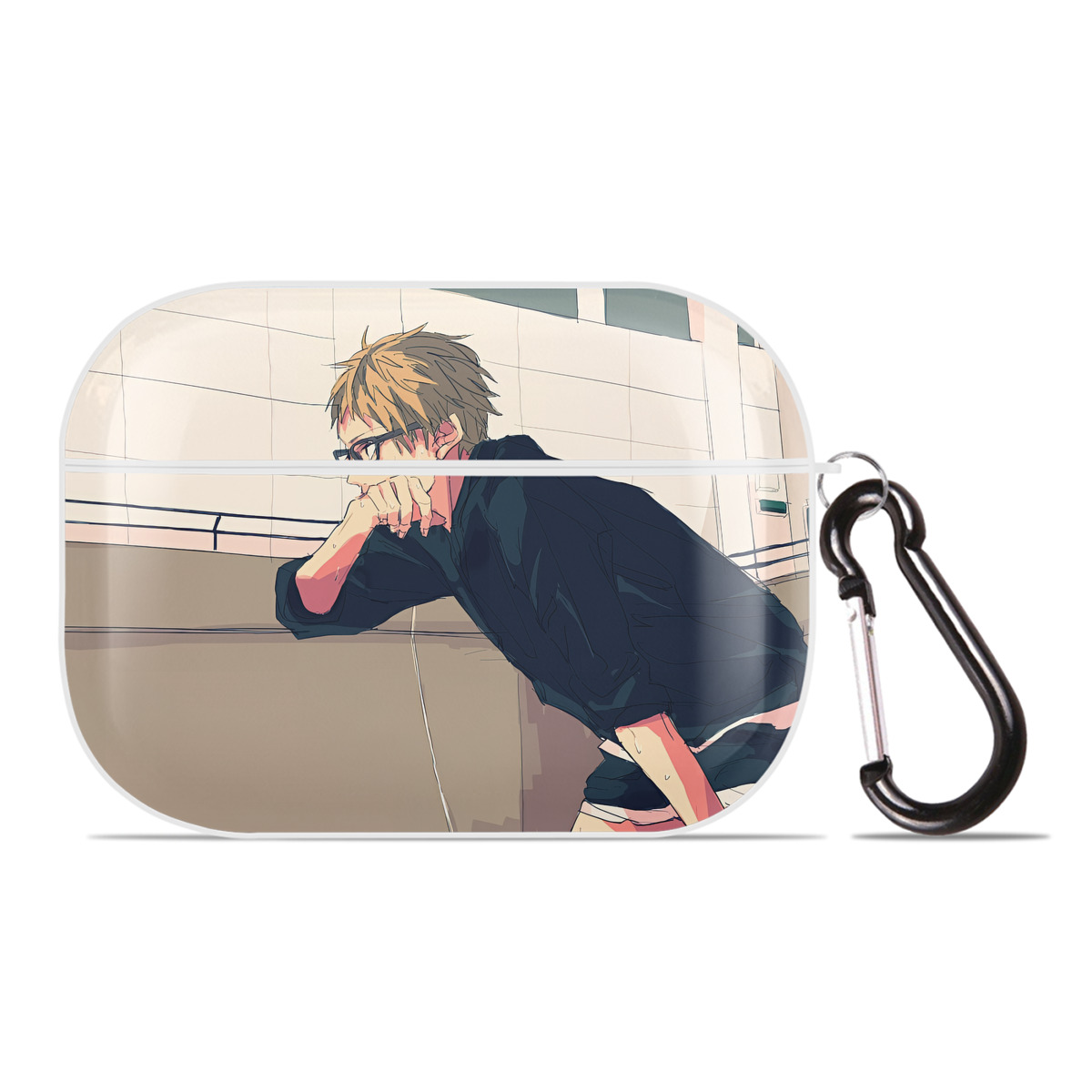 （画像用） ハイキュー!! Haikyu!! 【AirPods Pro用】ハードシェル保護ケース 耐衝撃・防指紋・カラビナ付き商品仕様