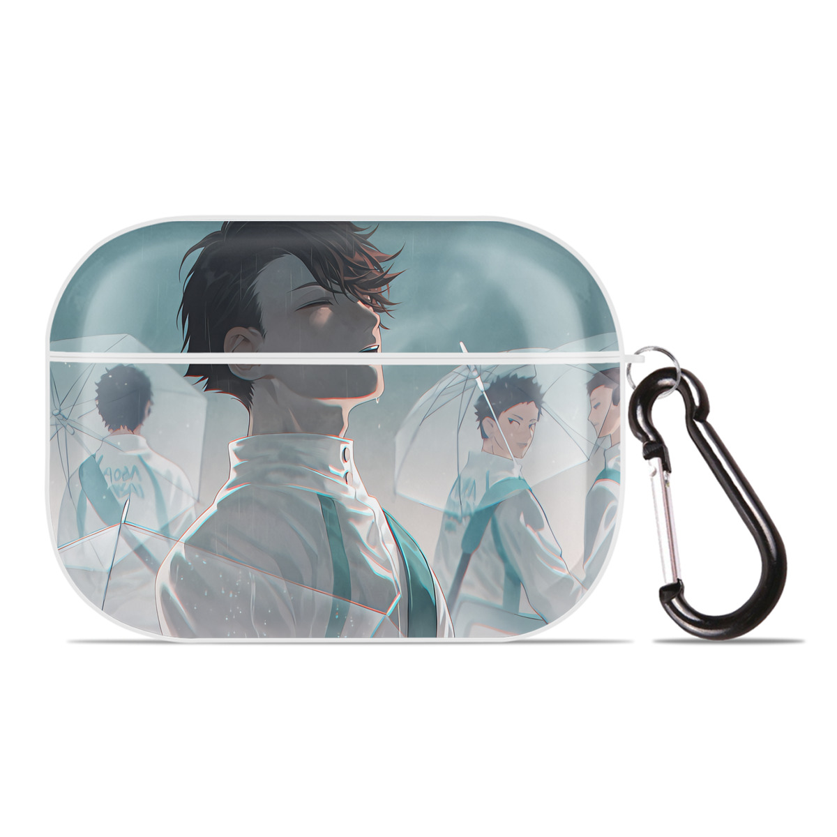 （画像用） ハイキュー!! Haikyu!! 【AirPods Pro用】ハードシェル保護ケース 耐衝撃・防指紋・カラビナ付き商品仕様