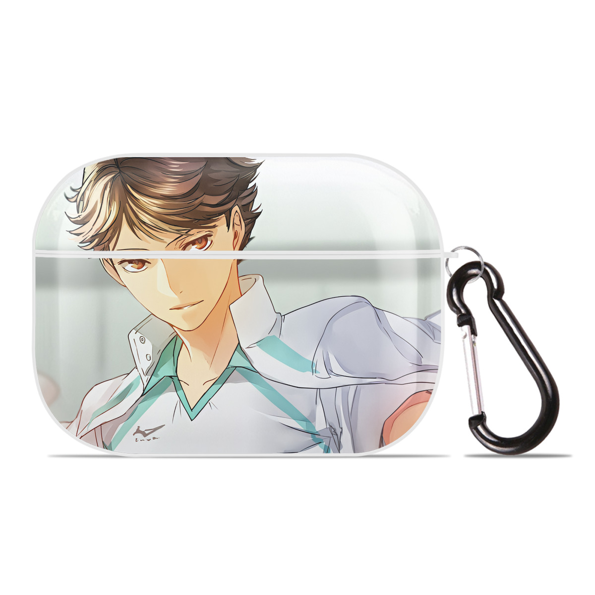 （画像用） ハイキュー!! Haikyu!! 【AirPods Pro用】ハードシェル保護ケース 耐衝撃・防指紋・カラビナ付き商品仕様
