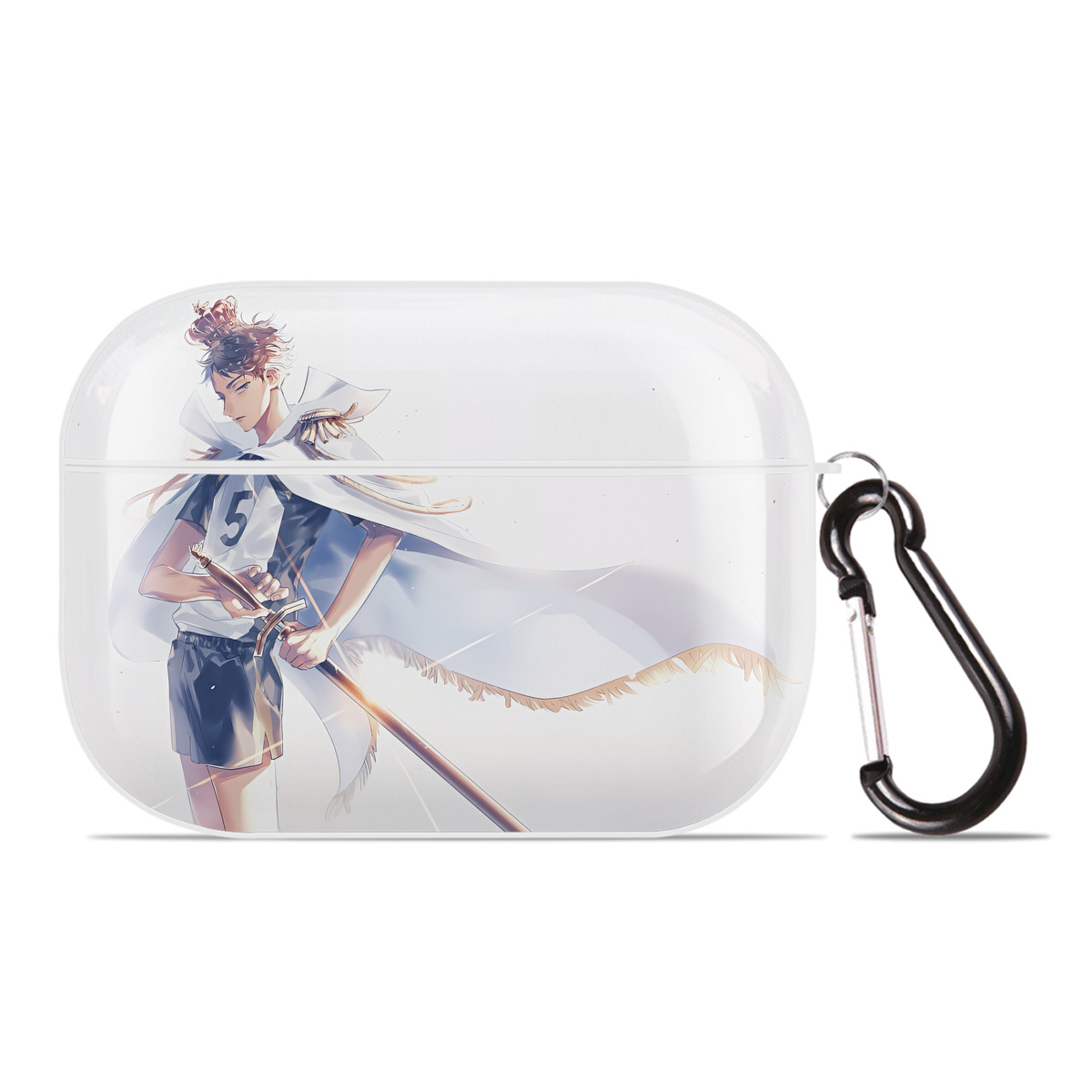 （画像用） ハイキュー!! Haikyu!! 【AirPods Pro用】ハードシェル保護ケース 耐衝撃・防指紋・カラビナ付き商品仕様