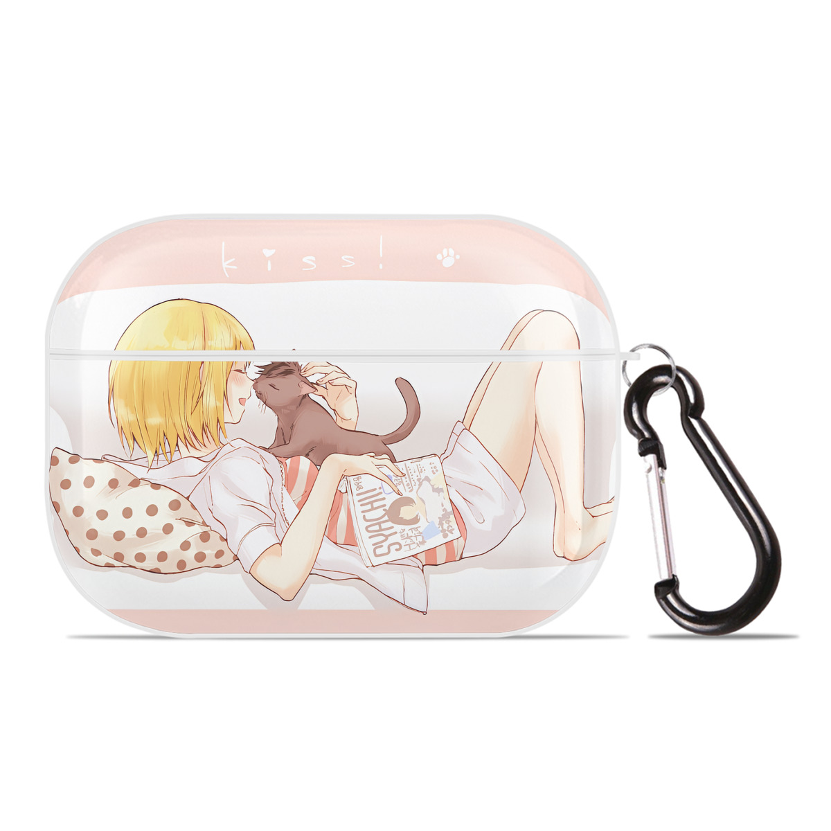 （画像用） ハイキュー!! Haikyu!! 【AirPods Pro用】ハードシェル保護ケース 耐衝撃・防指紋・カラビナ付き商品仕様