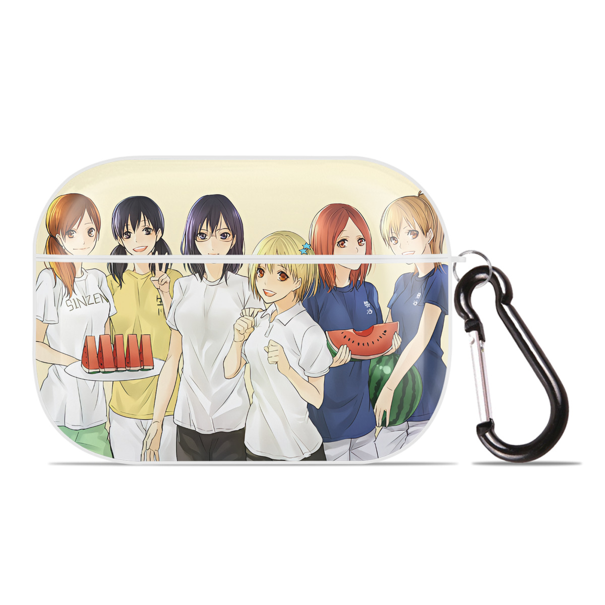 （画像用） ハイキュー!! Haikyu!! 【AirPods Pro用】ハードシェル保護ケース 耐衝撃・防指紋・カラビナ付き商品仕様