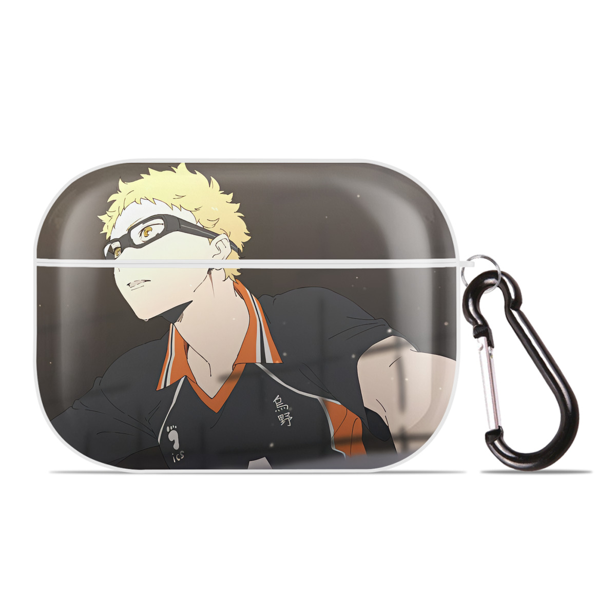 （画像用） ハイキュー!! Haikyu!! 【AirPods Pro用】ハードシェル保護ケース 耐衝撃・防指紋・カラビナ付き商品仕様
