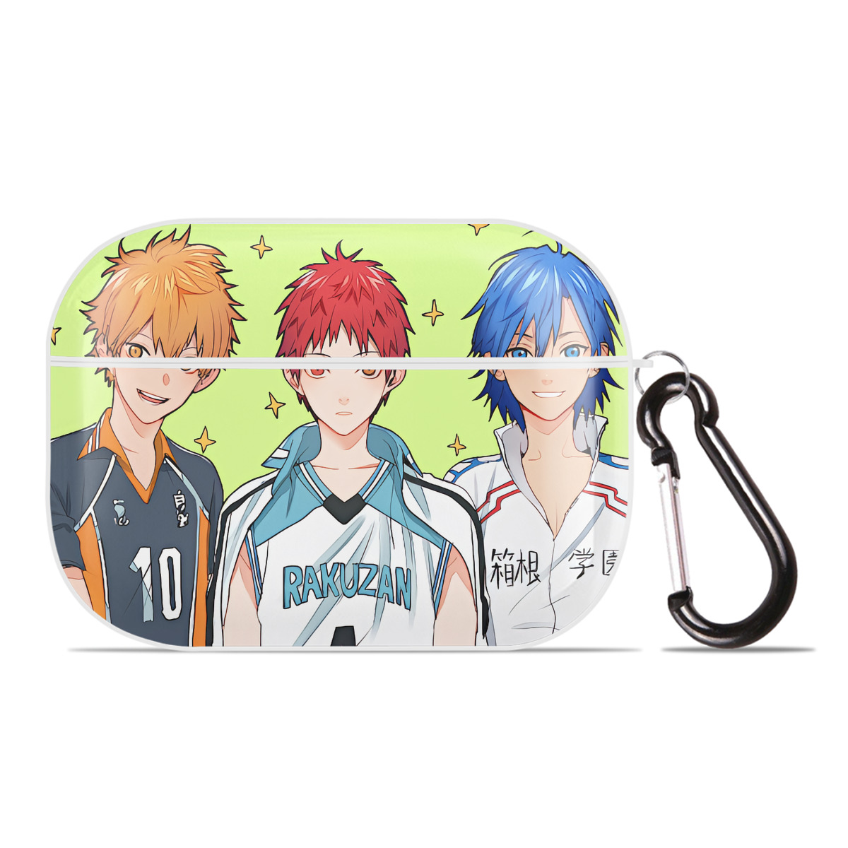 （画像用） ハイキュー!! Haikyu!! 【AirPods Pro用】ハードシェル保護ケース 耐衝撃・防指紋・カラビナ付き商品仕様