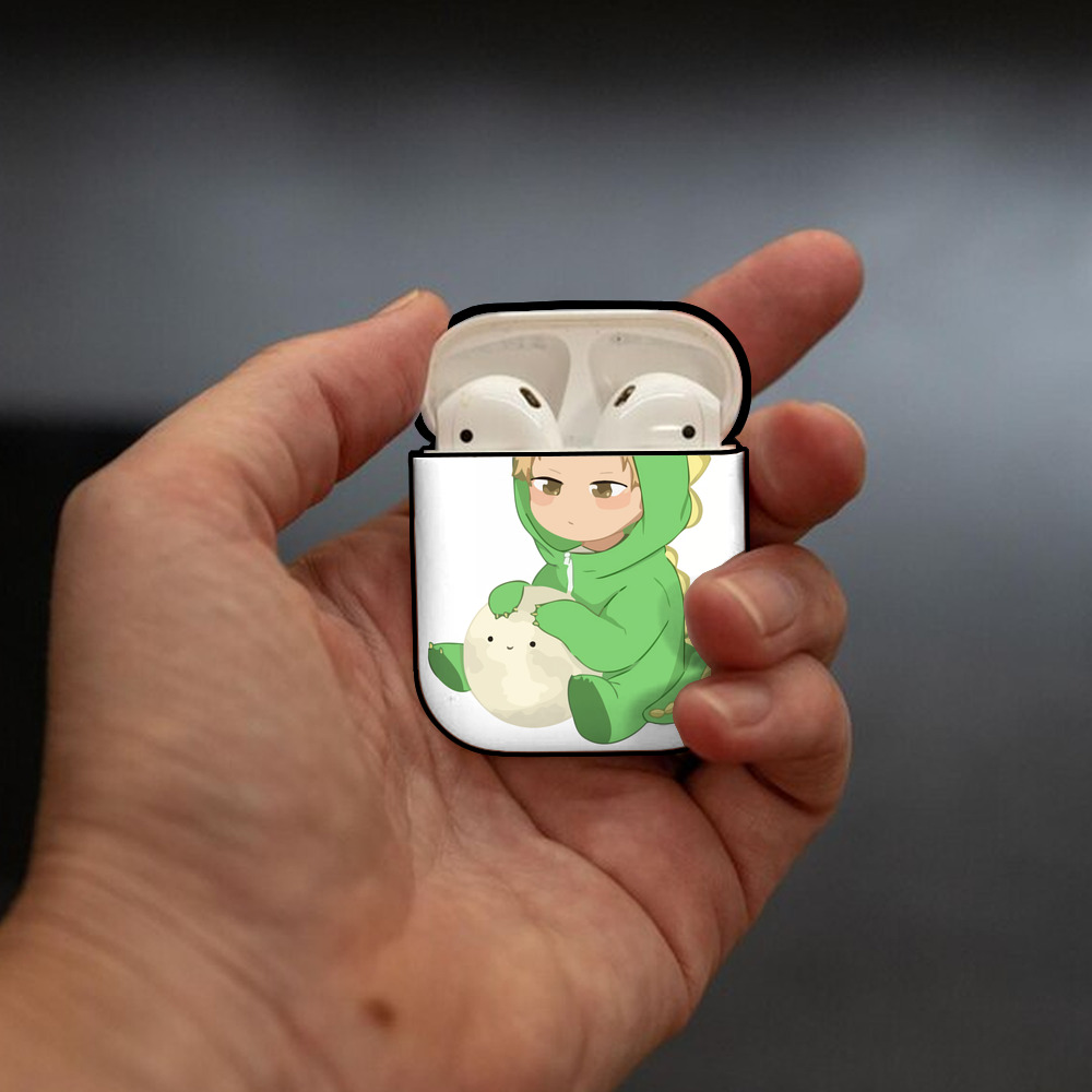 ハイキュー!! Haikyu!! AirPods 第2世代保護ケース ハードシェル ブラック 耐衝撃・防指紋・カラビナ付き