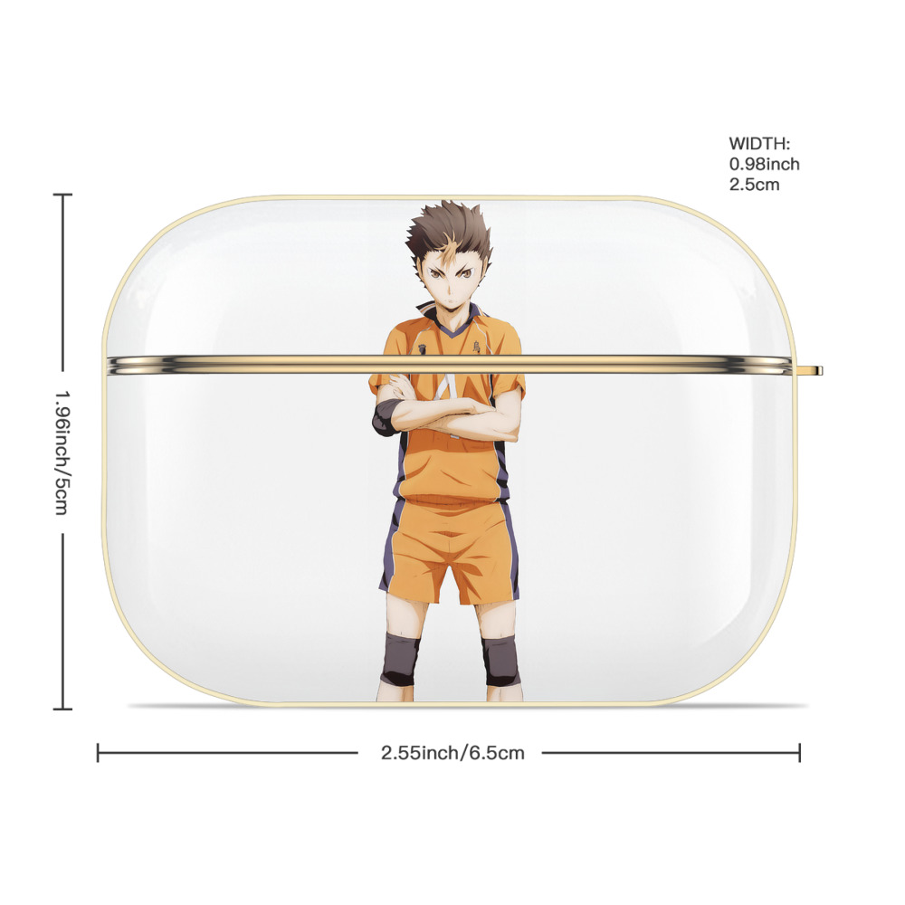 ハイキュー!! Haikyu!! 【AirPods Pro用】ハードシェル保護ケース｜耐衝撃・防指紋・カラビナ付き商品仕様