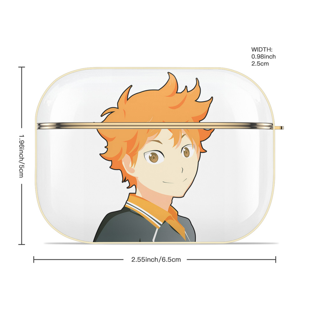 ハイキュー!! Haikyu!! 【AirPods Pro用】ハードシェル保護ケース｜耐衝撃・防指紋・カラビナ付き商品仕様