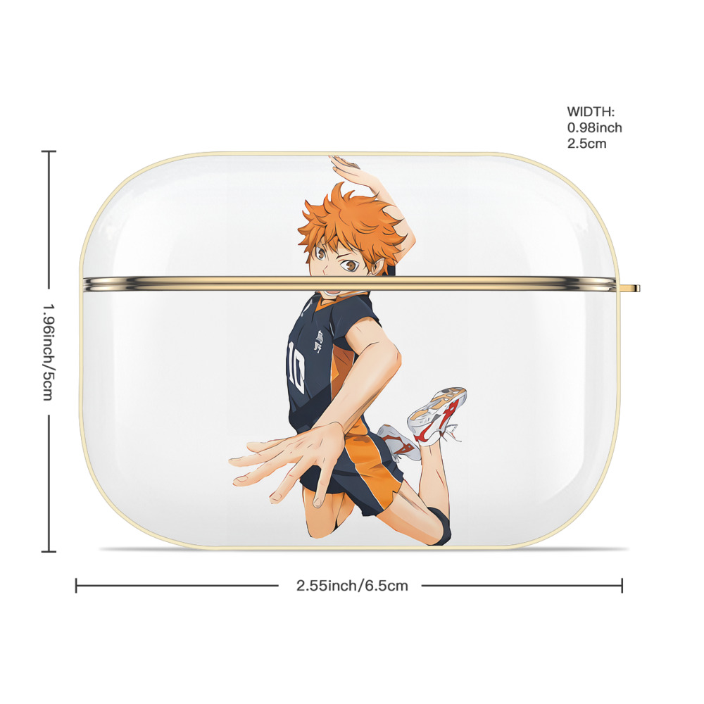 ハイキュー!! Haikyu!! 【AirPods Pro用】ハードシェル保護ケース｜耐衝撃・防指紋・カラビナ付き商品仕様