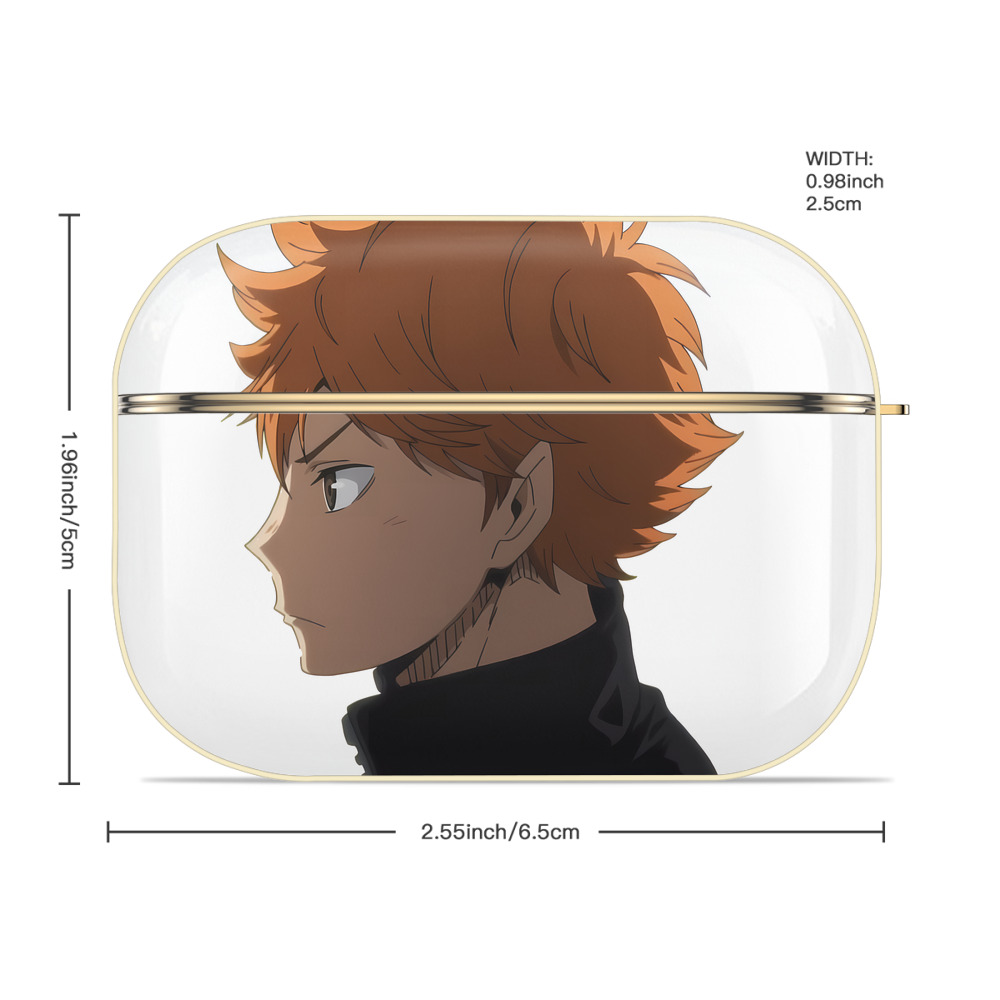 ハイキュー!! Haikyu!! 【AirPods Pro用】ハードシェル保護ケース｜耐衝撃・防指紋・カラビナ付き商品仕様