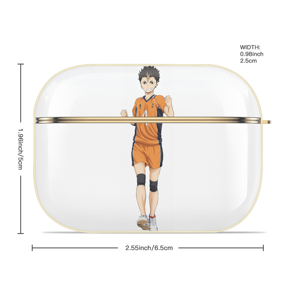 ハイキュー!! Haikyu!! 【AirPods Pro用】ハードシェル保護ケース｜耐衝撃・防指紋・カラビナ付き商品仕様