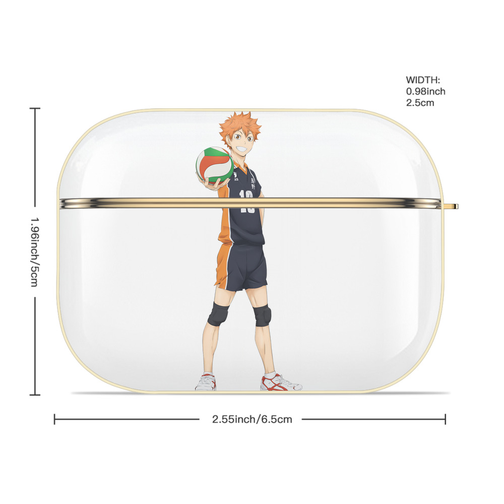 ハイキュー!! Haikyu!! 【AirPods Pro用】ハードシェル保護ケース｜耐衝撃・防指紋・カラビナ付き商品仕様