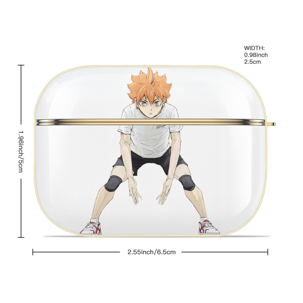 ハイキュー!! Haikyu!! 【AirPods Pro用】ハードシェル保護ケース｜耐衝撃・防指紋・カラビナ付き商品仕様
