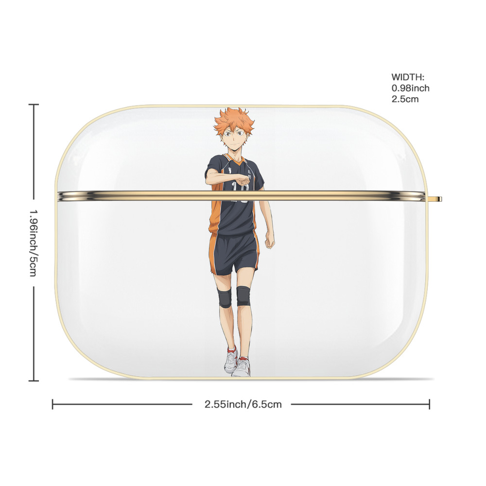 ハイキュー!! Haikyu!! 【AirPods Pro用】ハードシェル保護ケース｜耐衝撃・防指紋・カラビナ付き商品仕様