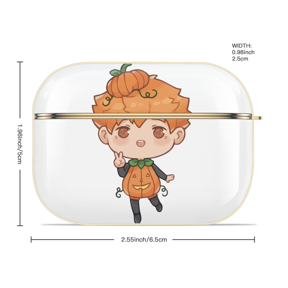 ハイキュー!! Haikyu!! 【AirPods Pro用】ハードシェル保護ケース｜耐衝撃・防指紋・カラビナ付き商品仕様