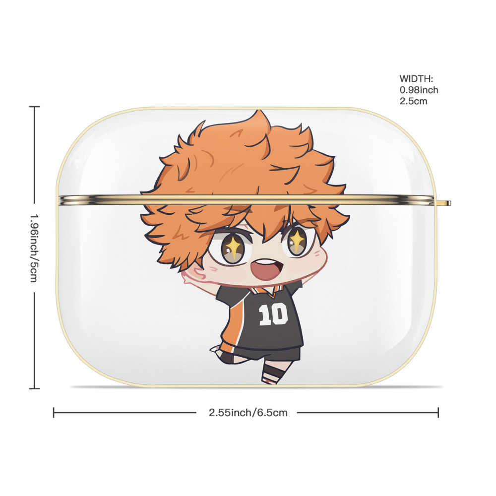 ハイキュー!! Haikyu!! 【AirPods Pro用】ハードシェル保護ケース｜耐衝撃・防指紋・カラビナ付き商品仕様