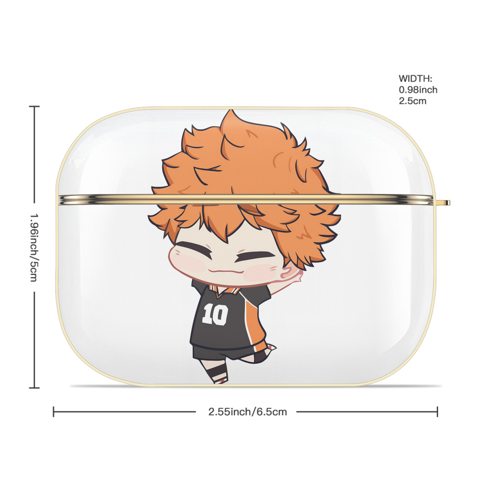 ハイキュー!! Haikyu!! 【AirPods Pro用】ハードシェル保護ケース｜耐衝撃・防指紋・カラビナ付き商品仕様